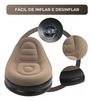 Sofá inflável