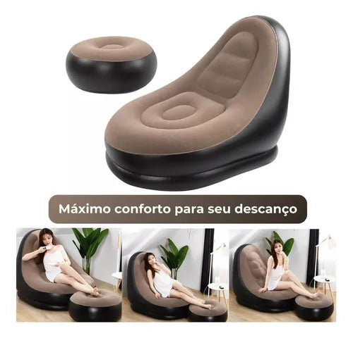 Sofá inflável